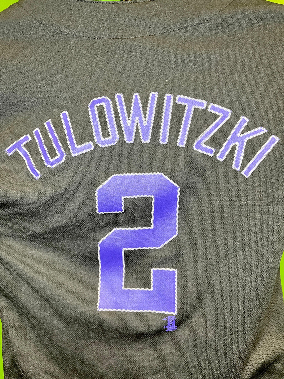 MLB Colorado Rockies Troy Tulowitzki #2 Baseball Jersey Youth Medium 8