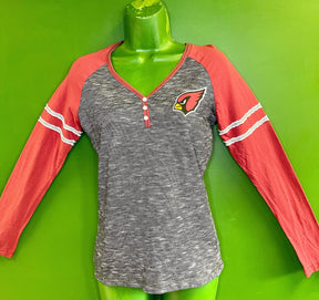 NFL Arizona Cardinals Majestic L/S Space Dye T-Shirt Women's Small