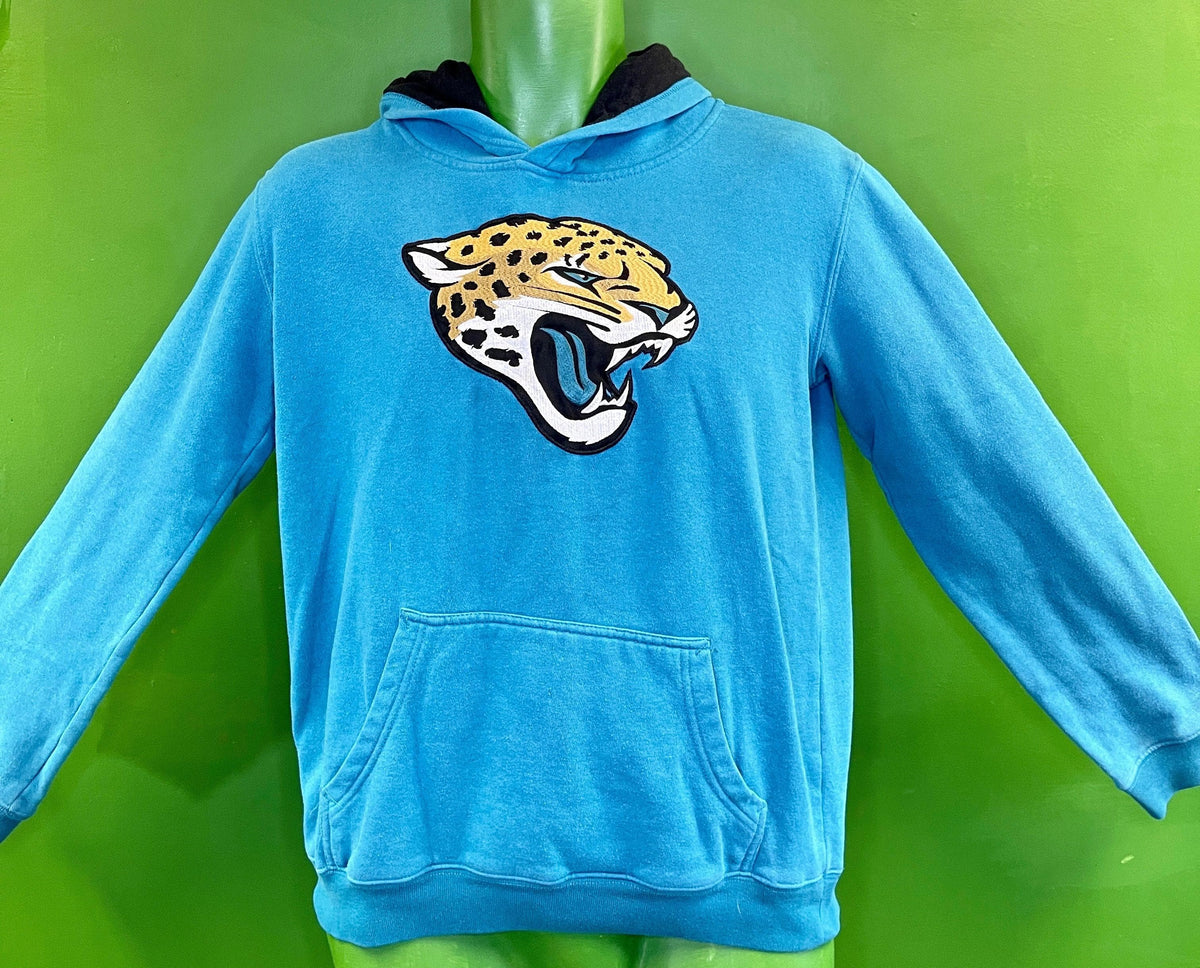 NFL Jacksonville Jaguars Pullover Embroidered Hoodie Youth Large 14-16