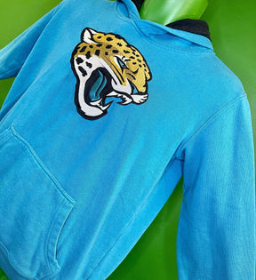 NFL Jacksonville Jaguars Pullover Embroidered Hoodie Youth Large 14-16