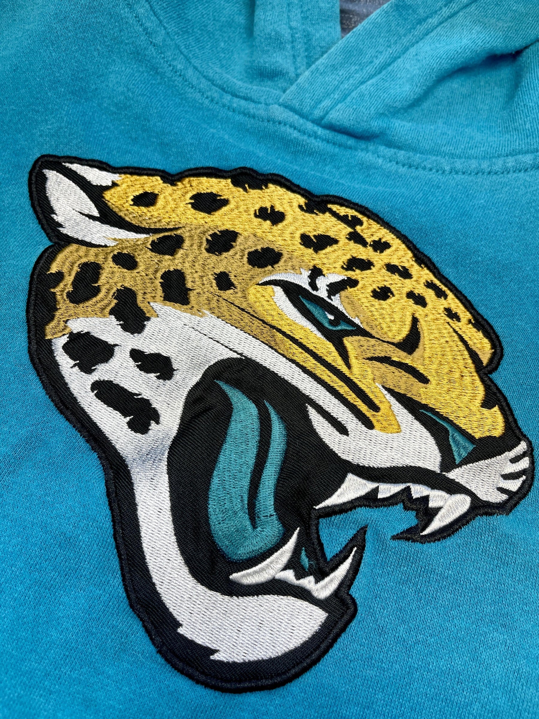 NFL Jacksonville Jaguars Pullover Embroidered Hoodie Youth Large 14-16