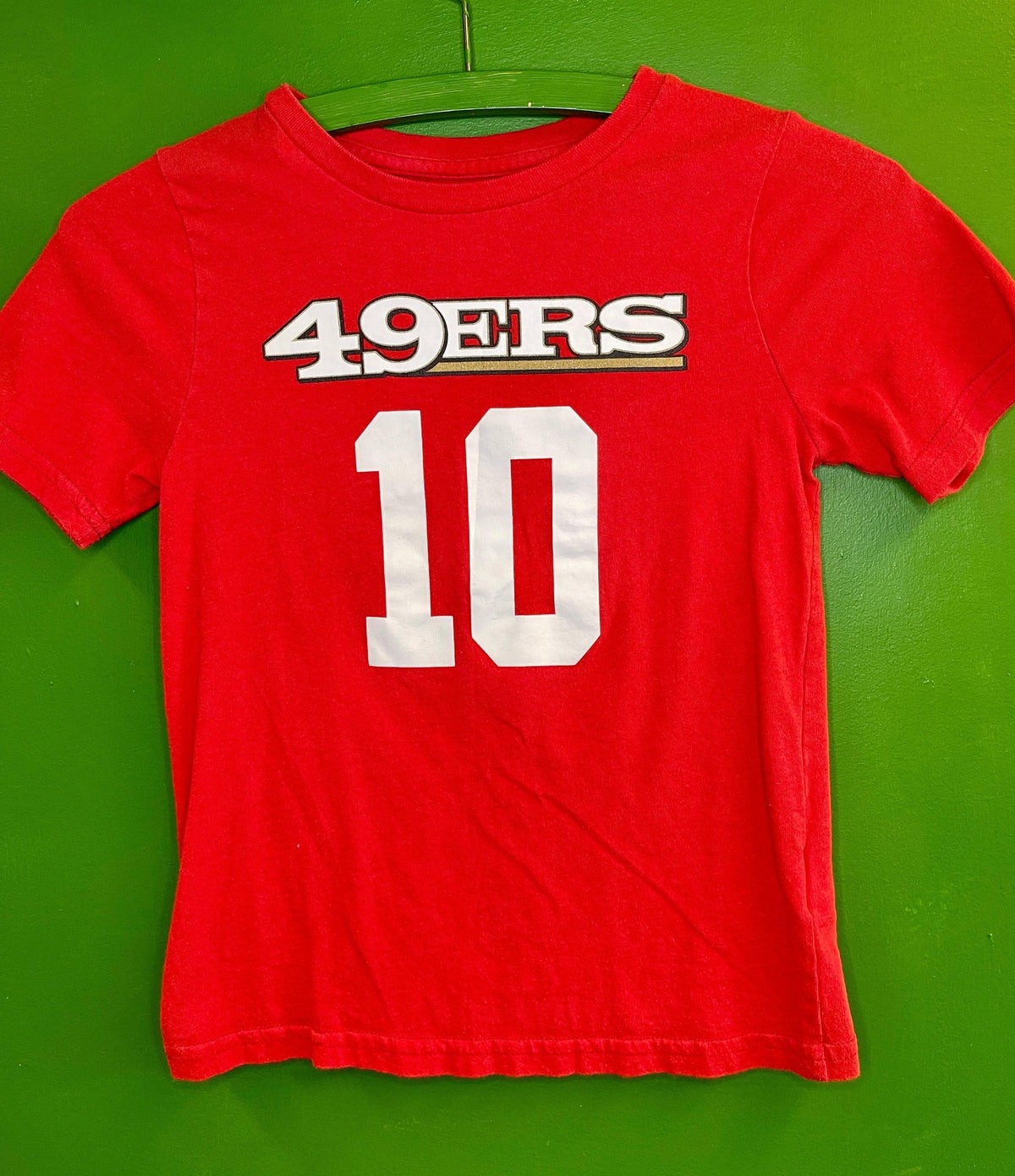 NFL San Francisco 49ers Jimmy Garappolo #10 T-Shirt Youth Small 7