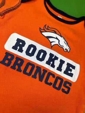 NFL Denver Broncos Orange Bodysuit 0-3 months