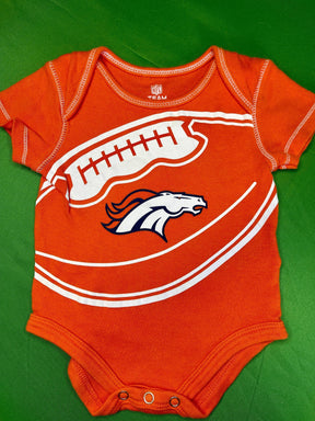 NFL Denver Broncos Orange Bodysuit 0-3 months