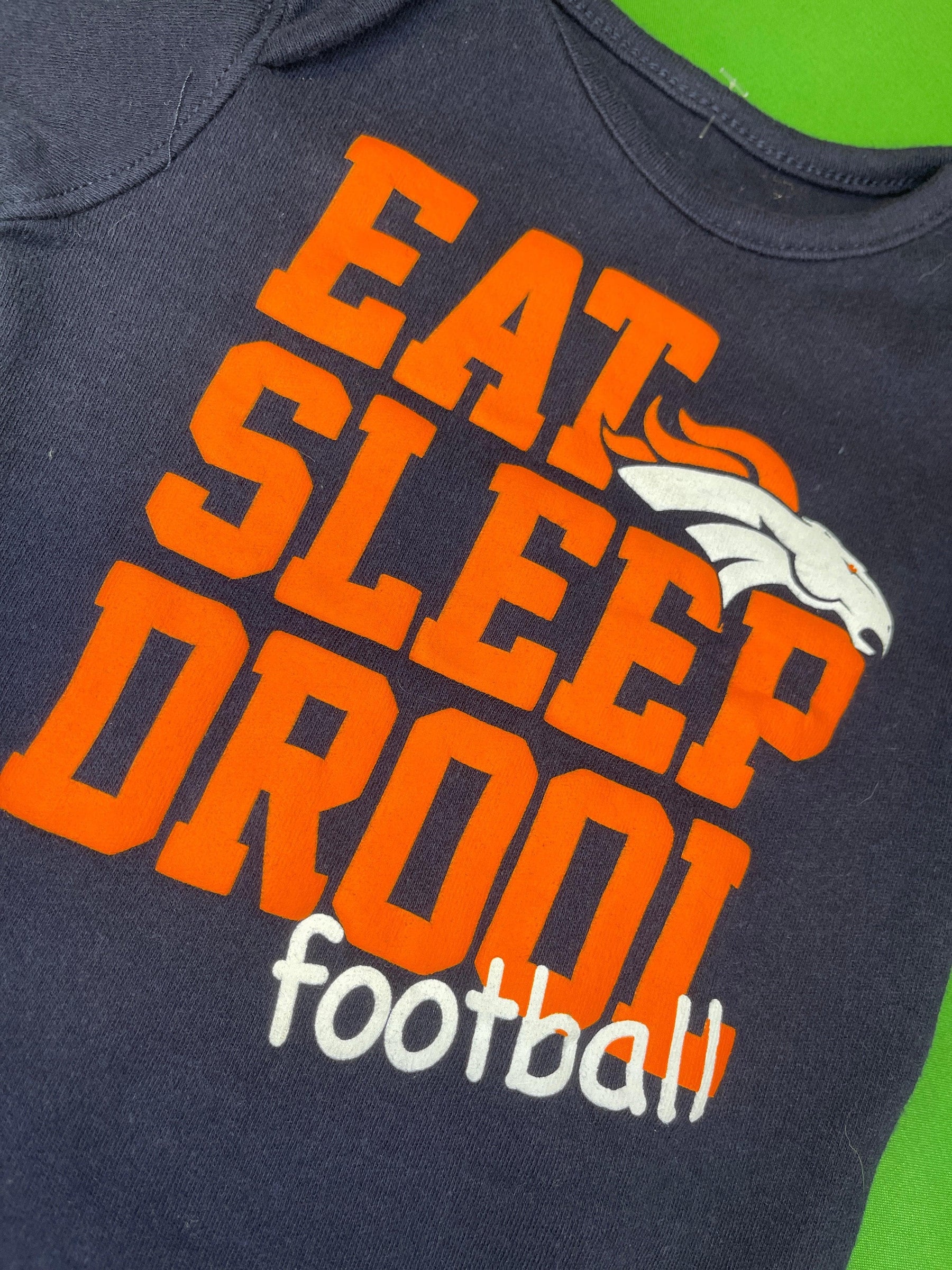 NFL Denver Broncos Dark Blue Bodysuit 0-3 months