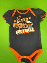 NFL Denver Broncos Dark Blue Bodysuit 6-9 months