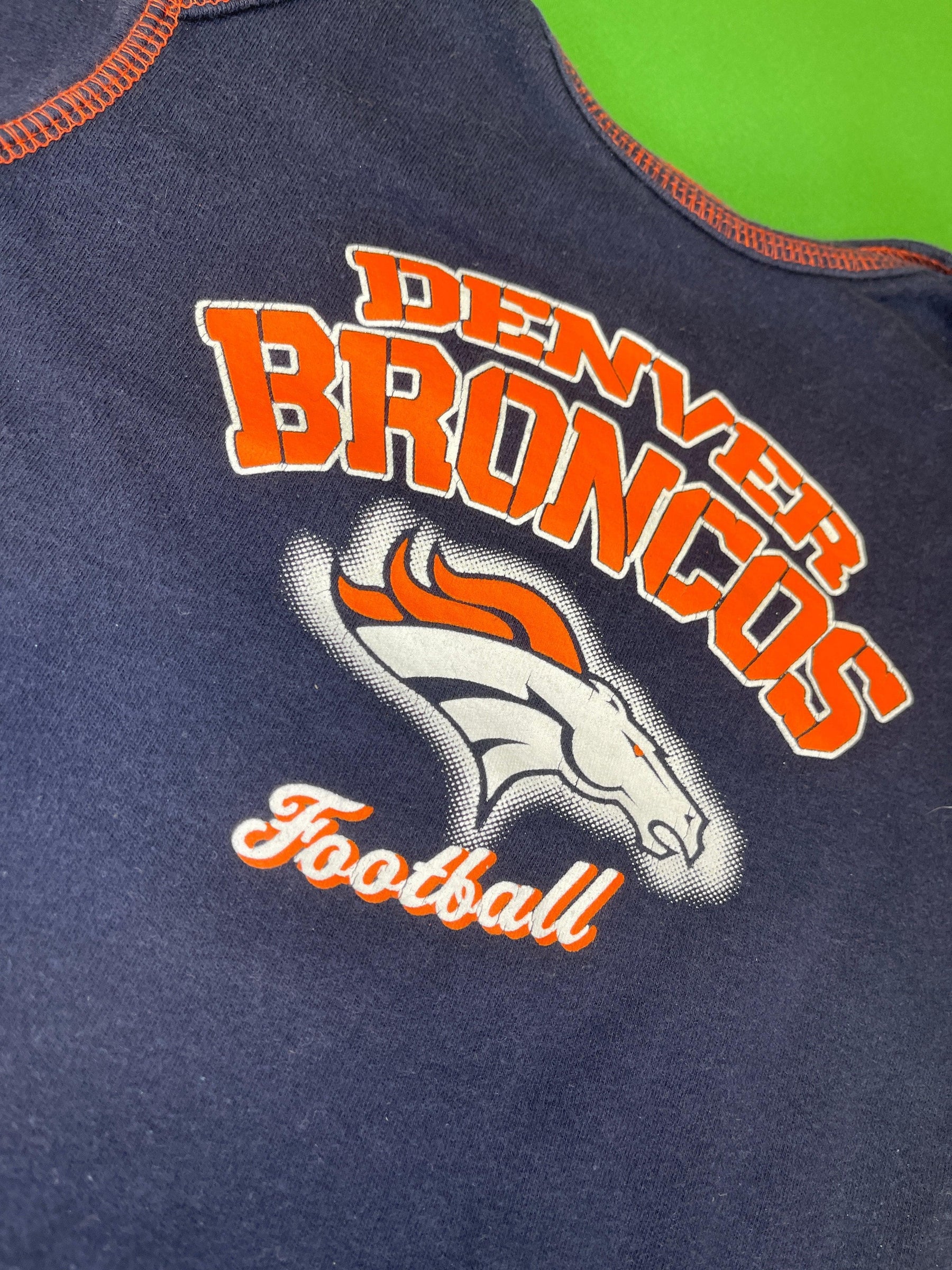 NFL Denver Broncos Dark Blue Bodysuit 6-9 months