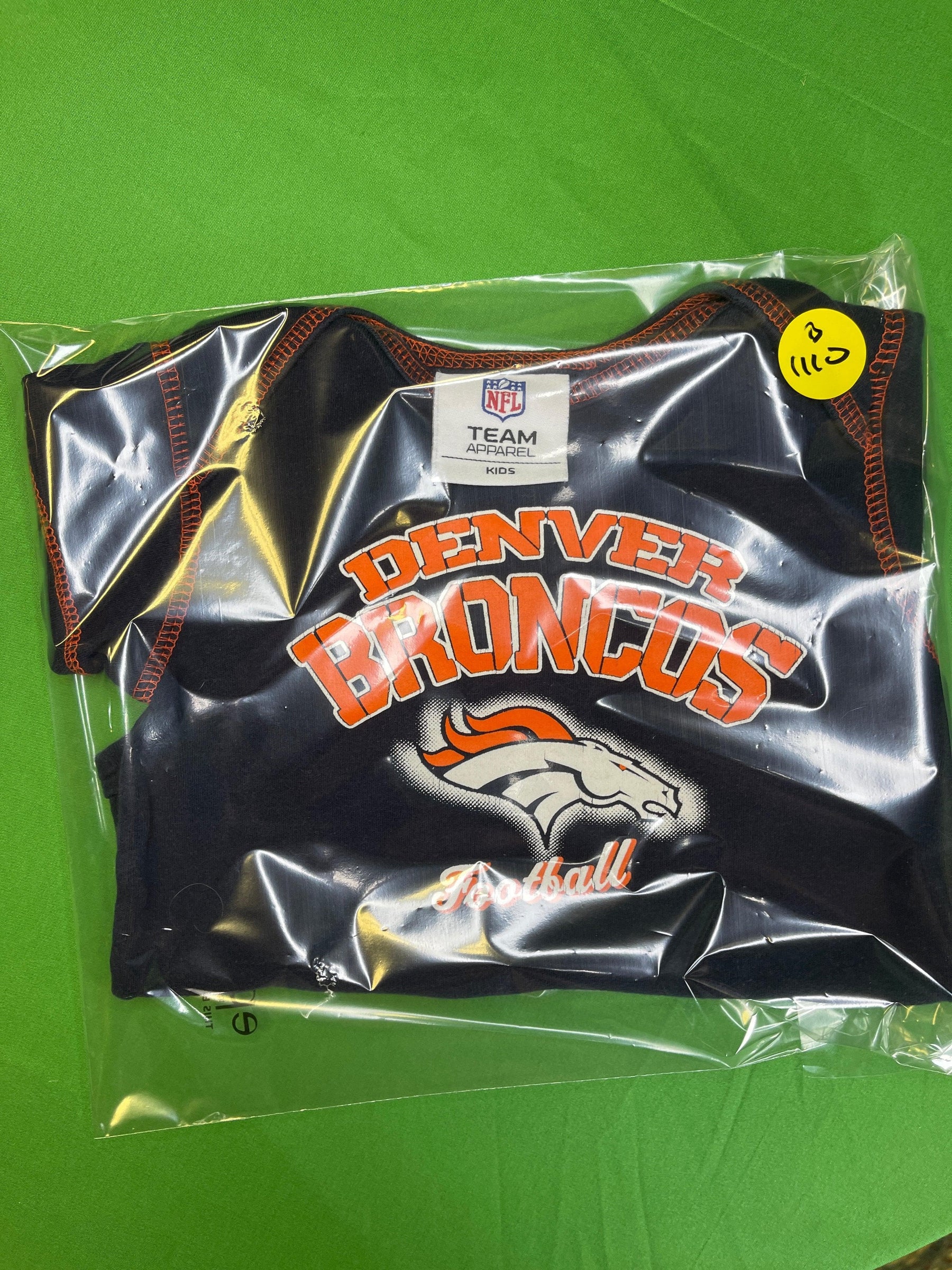 NFL Denver Broncos Dark Blue Bodysuit 6-9 months