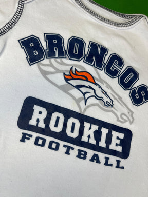 NFL Denver Broncos White Bodysuit 6-9 months