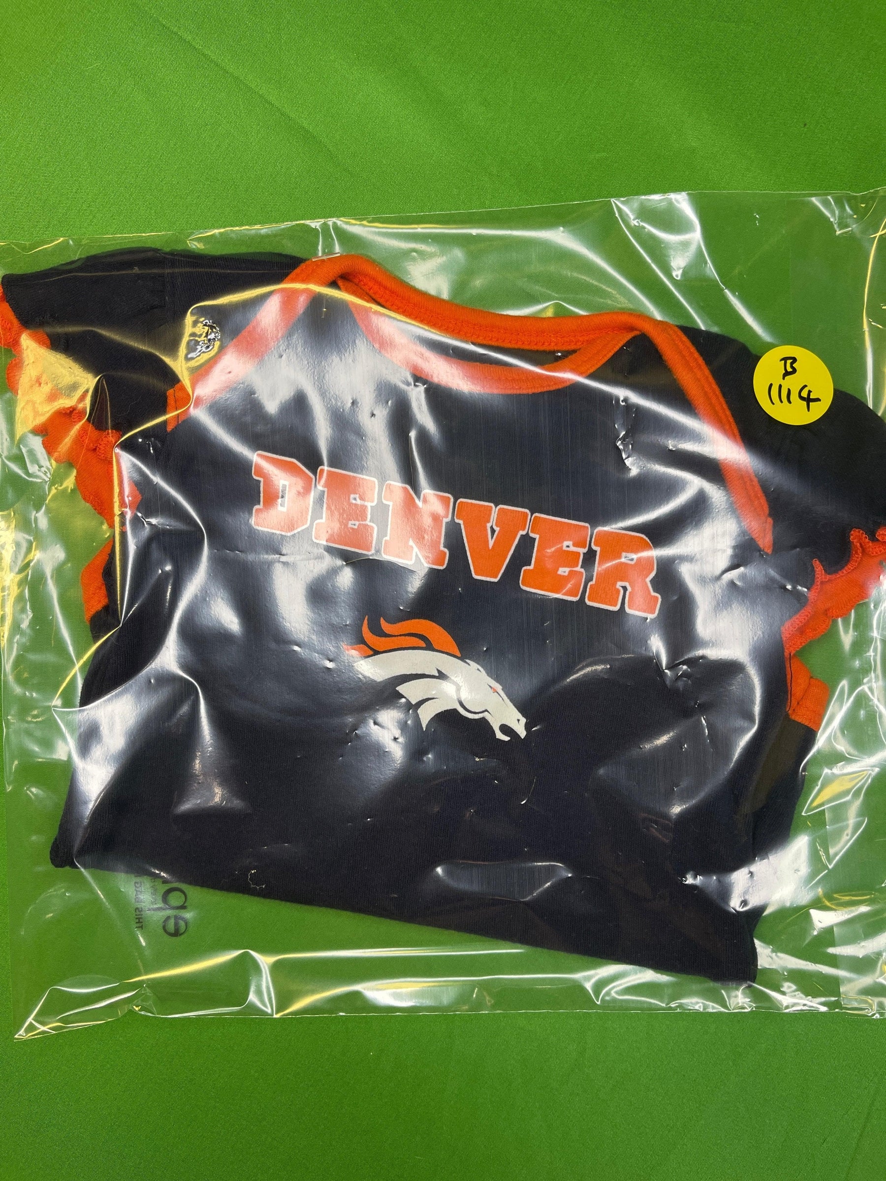 NFL Denver Broncos Dark Blue Bodysuit 6-9 months