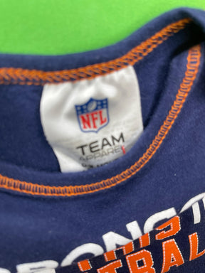 NFL Denver Broncos Blue Long Sleeve Bodysuit 0-3 months