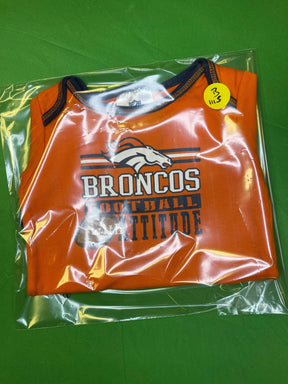 NFL Denver Broncos Orange Bodysuit 6-12 months