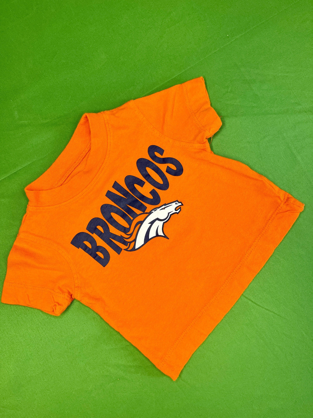 NFL Denver Broncos 'Manning 18' Orange T-shirt 0-3 months