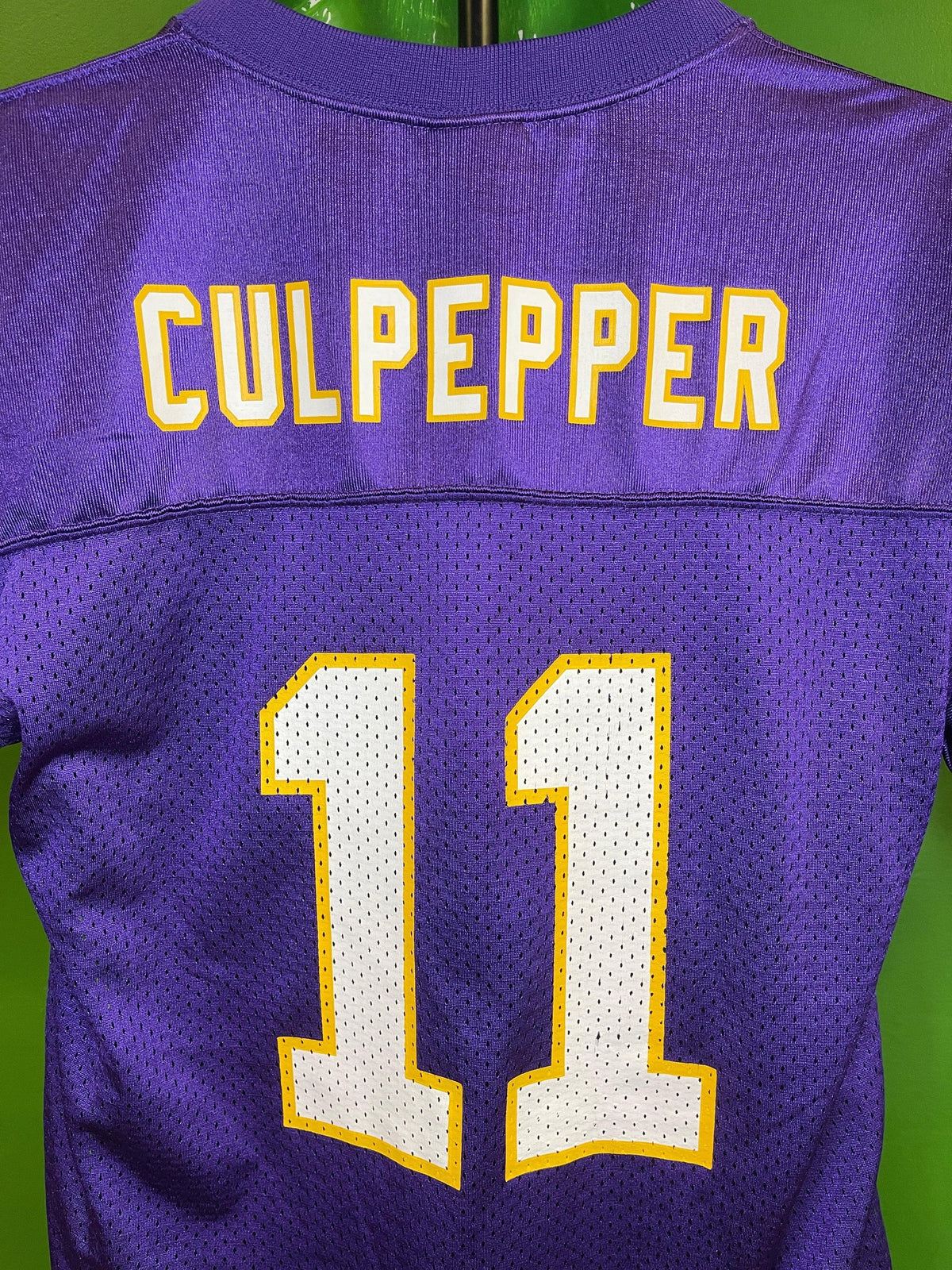 NFL Minnesota Vikings Daunte Culpepper #11 Reebok Jersey Youth X-Large 18-20