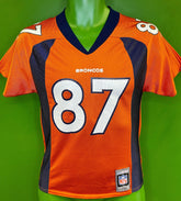 NFL Denver Broncos Ed McCaffrey #87 Reebok Jersey Youth Small 6-8