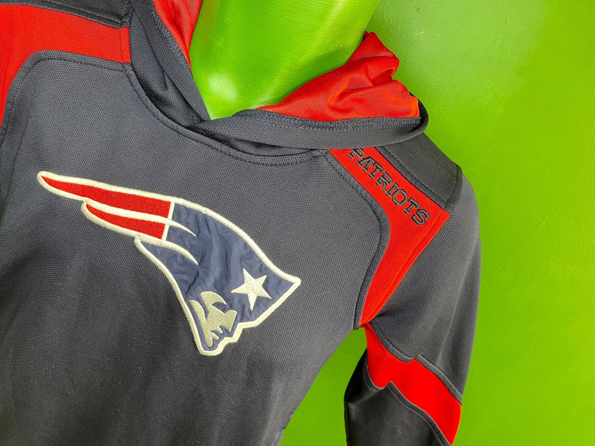 NFL New England Patriots Stitched Pullover Hoodie Youth Medium 10-12