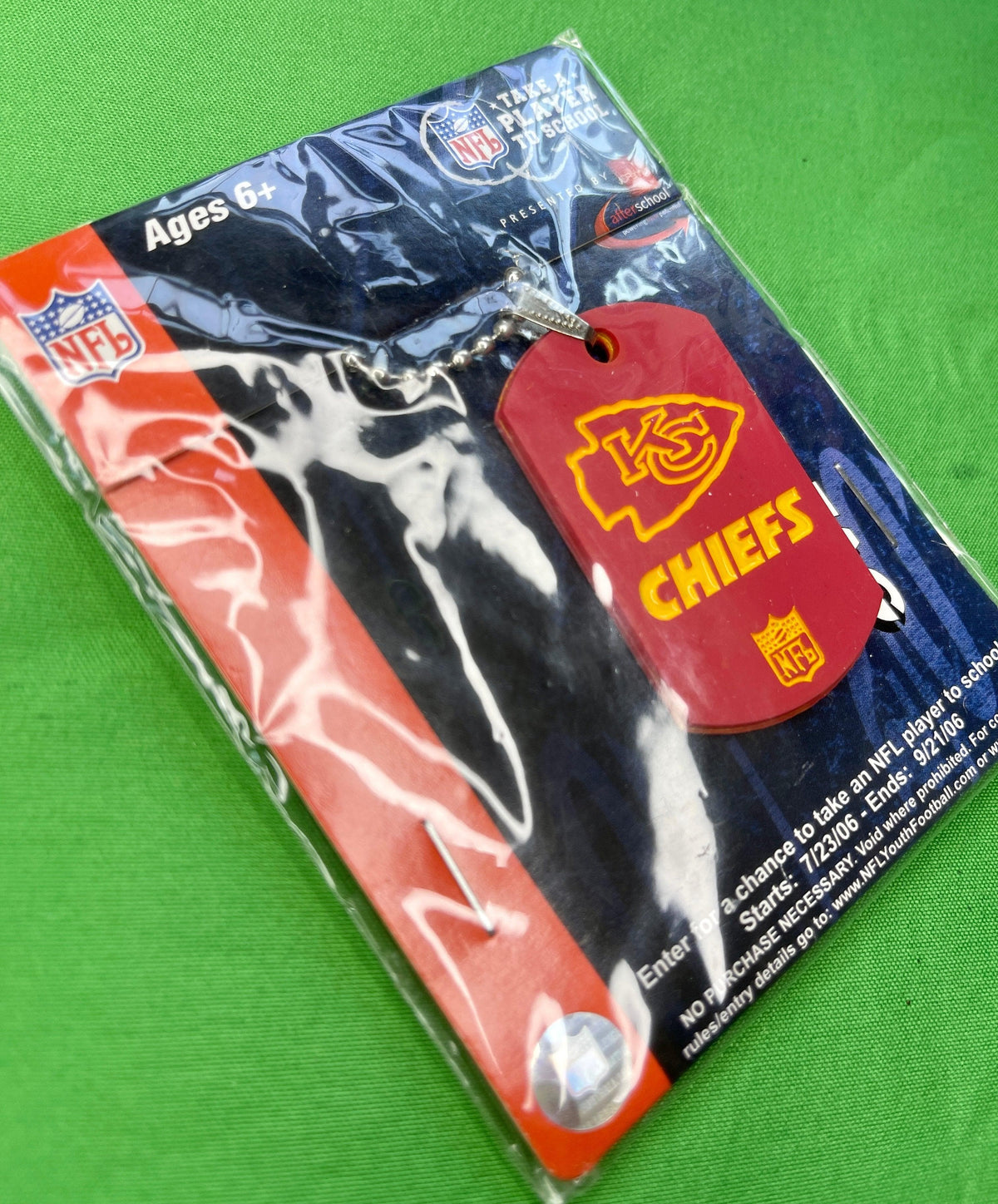 NFL Kansas City Chiefs FOCO Dog Tag NWT Great Gift!