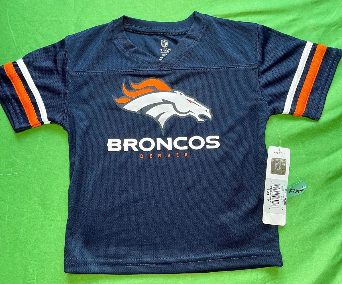 NFL Denver Broncos Jersey-Style Top Toddler 2T NWT