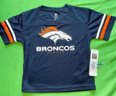 NFL Denver Broncos Jersey-Style Top Toddler 2T NWT