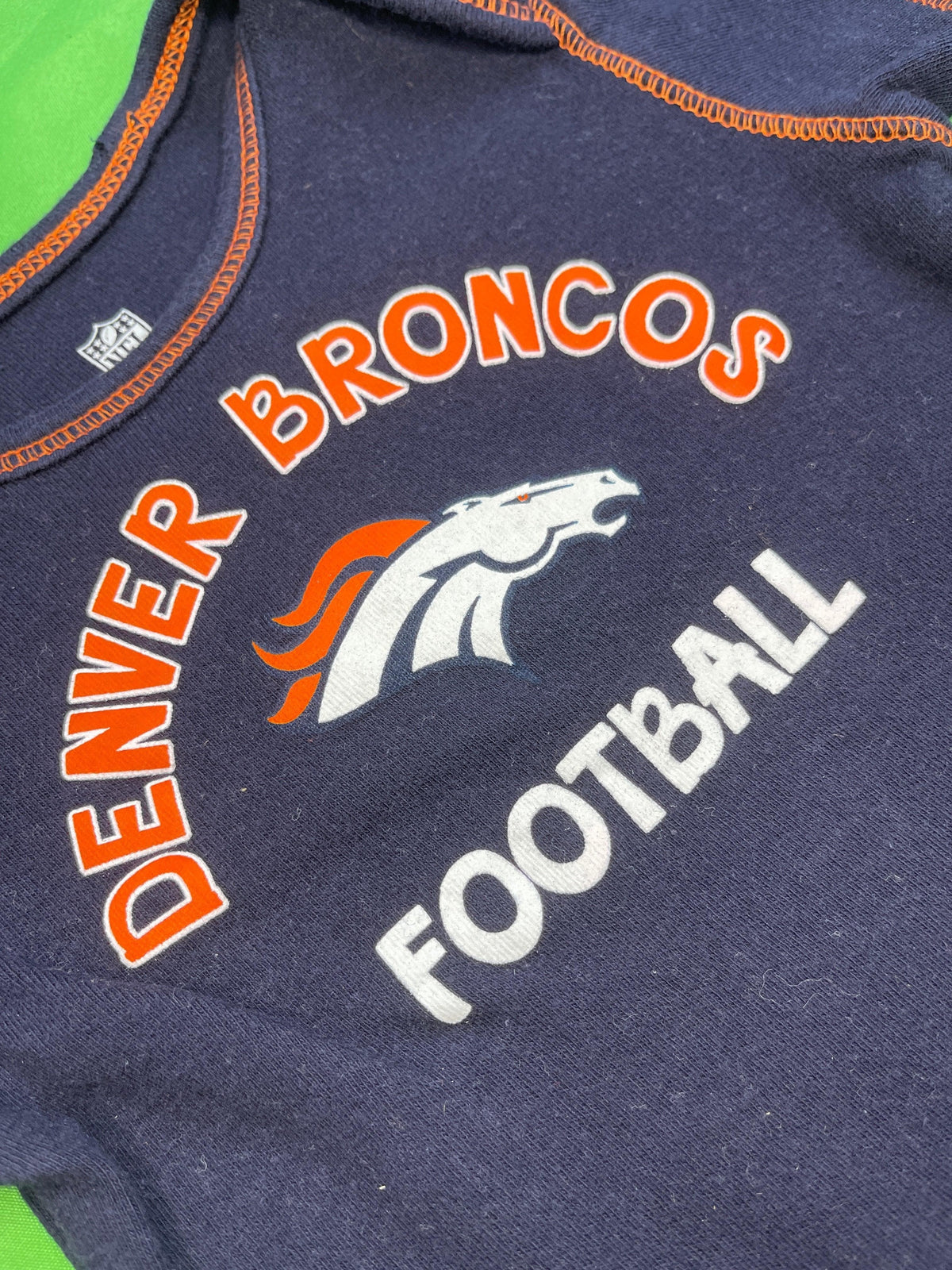 NFL Denver Broncos Dark Blue Bodysuit 12 months
