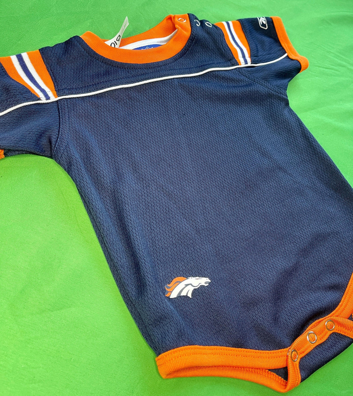 NFL Denver Broncos Reebok Vintage Thick Textured Bodysuit Toddler 12 Months