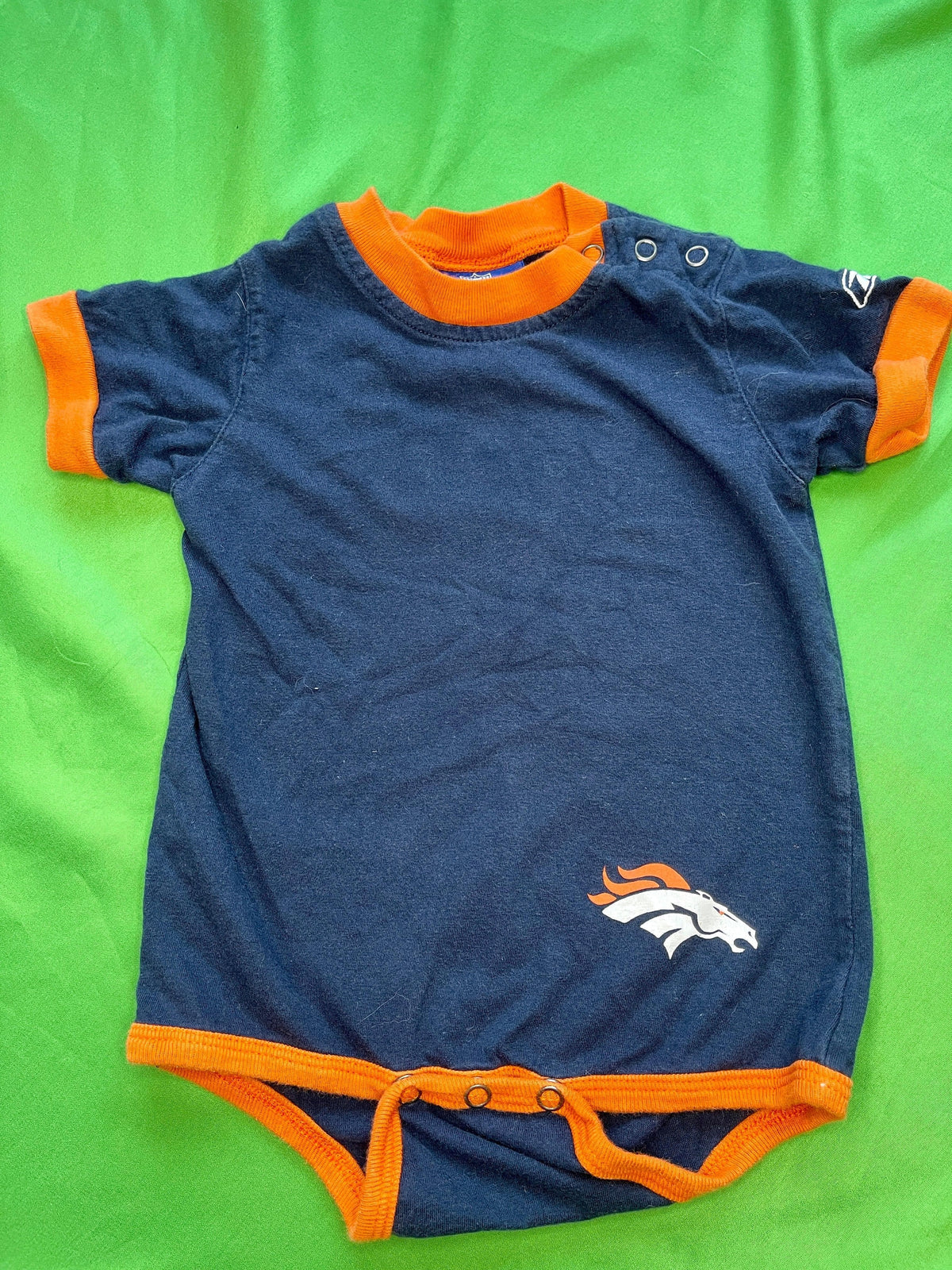 NFL Denver Broncos Reebok Dark Blue Bodysuit 18 months