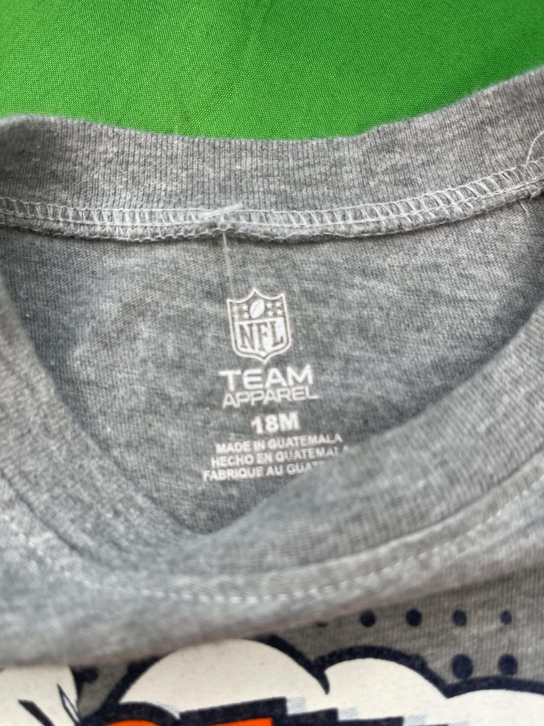 NFL Denver Broncos Grey T-shirt 18 months