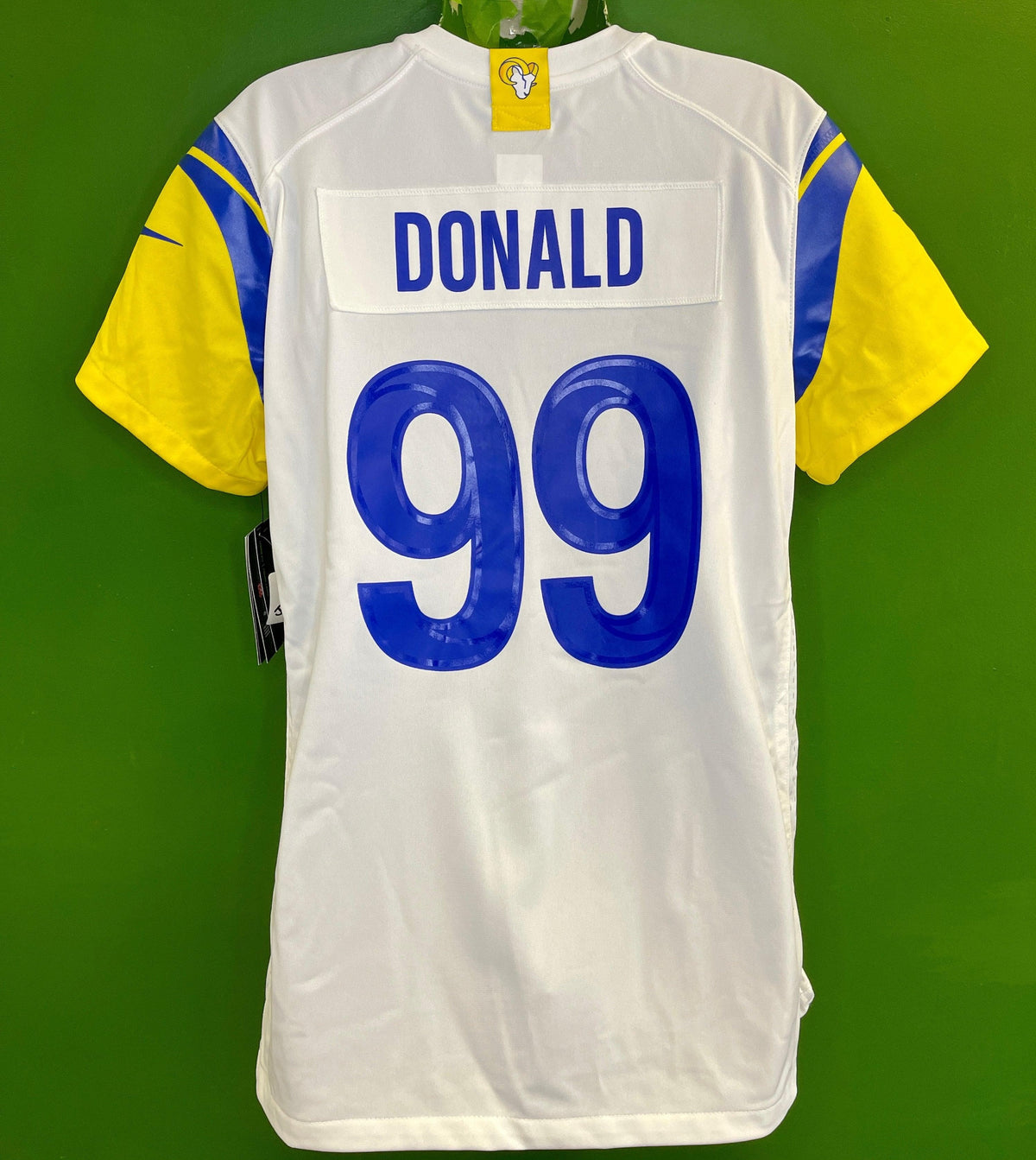 NFL Los Angeles Rams Aaron Donald #99 Game Jersey Women's Large NWT