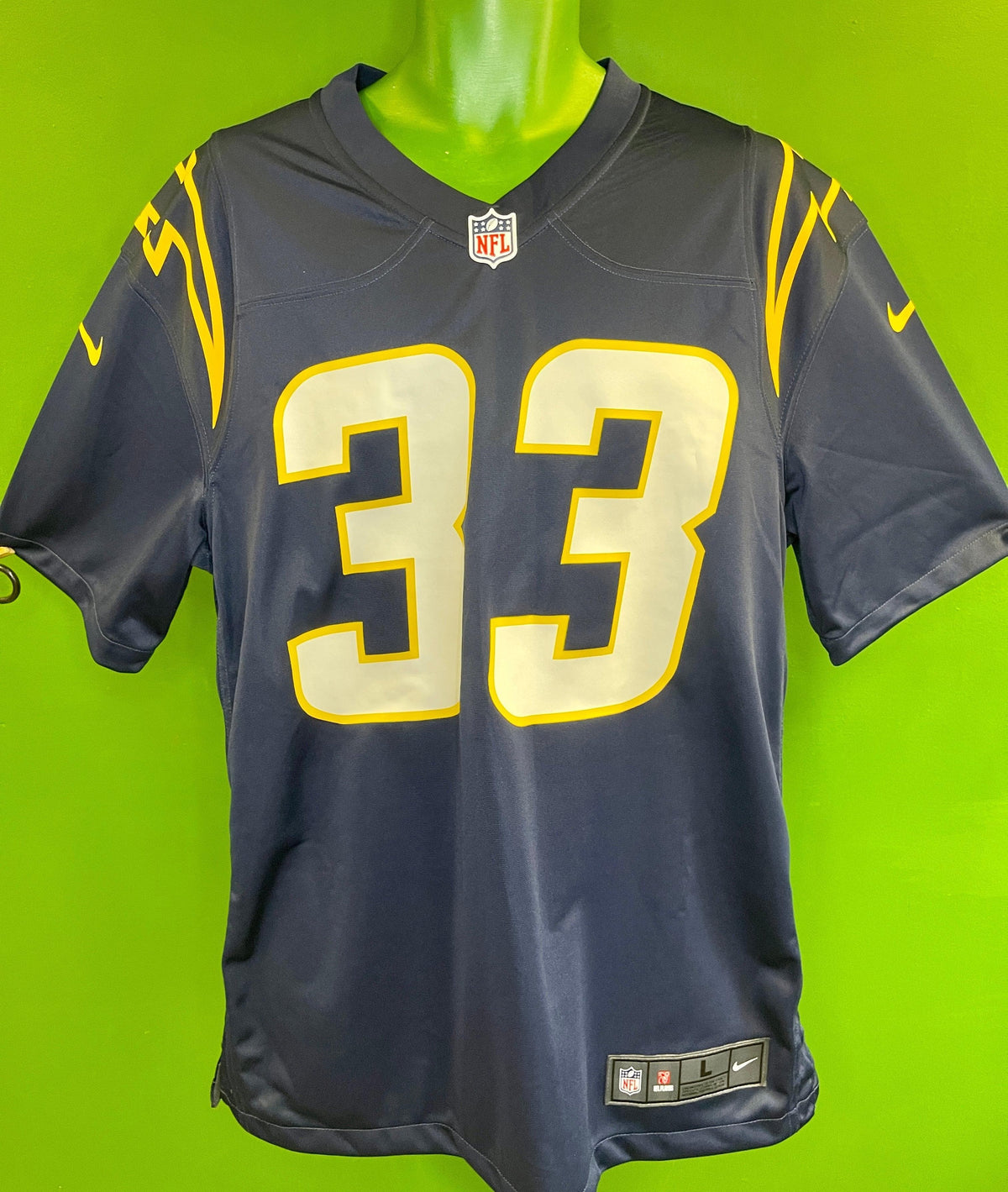 NFL Los Angeles Chargers Derwin James #33 Game Jersey Men's Large NWOT
