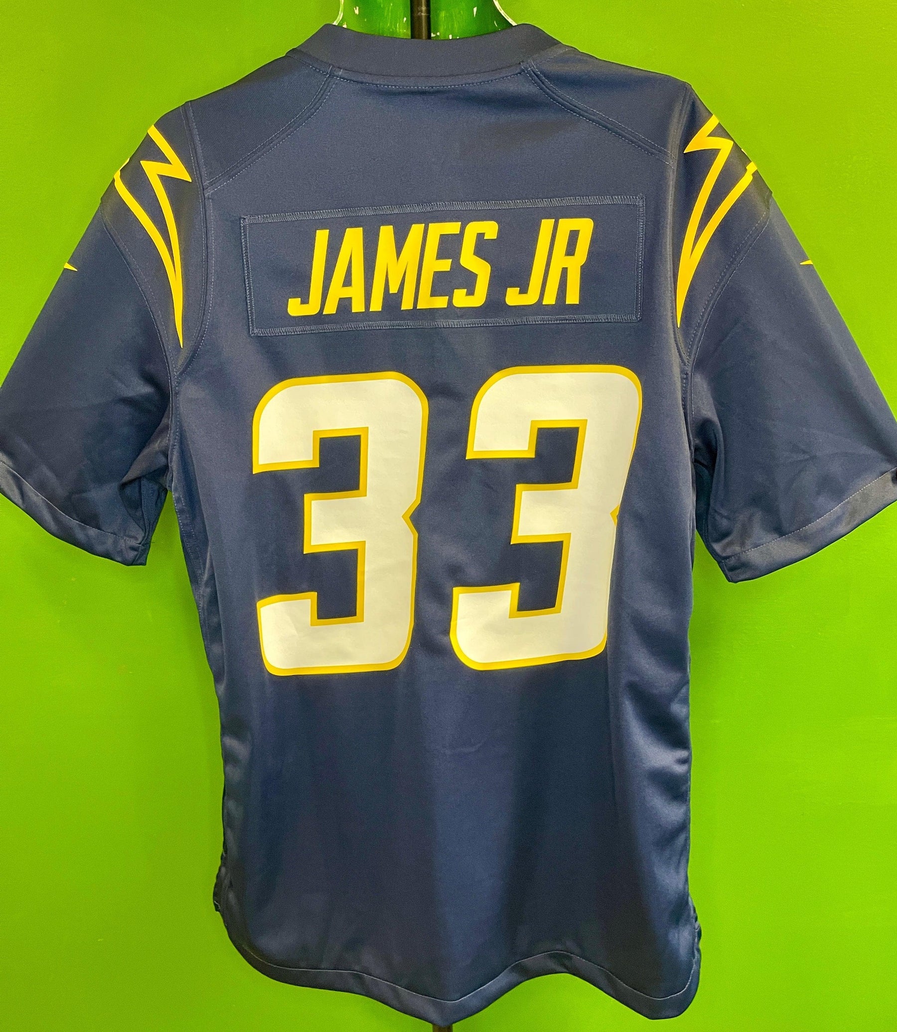 NFL Los Angeles Chargers (Derwin James) Men's Game Football Jersey.