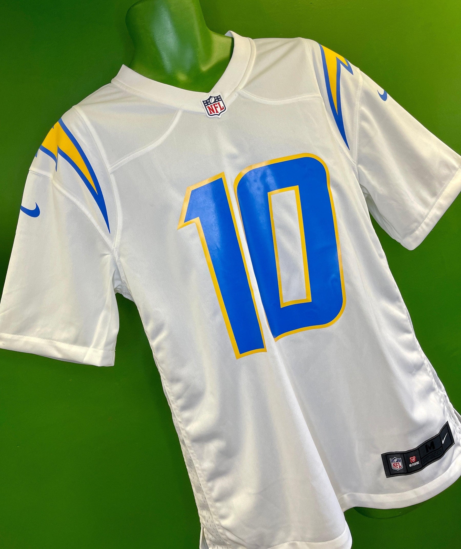 NFL Los Angeles Chargers Justin Herbert #10 Game Jersey Men's Medium NWT