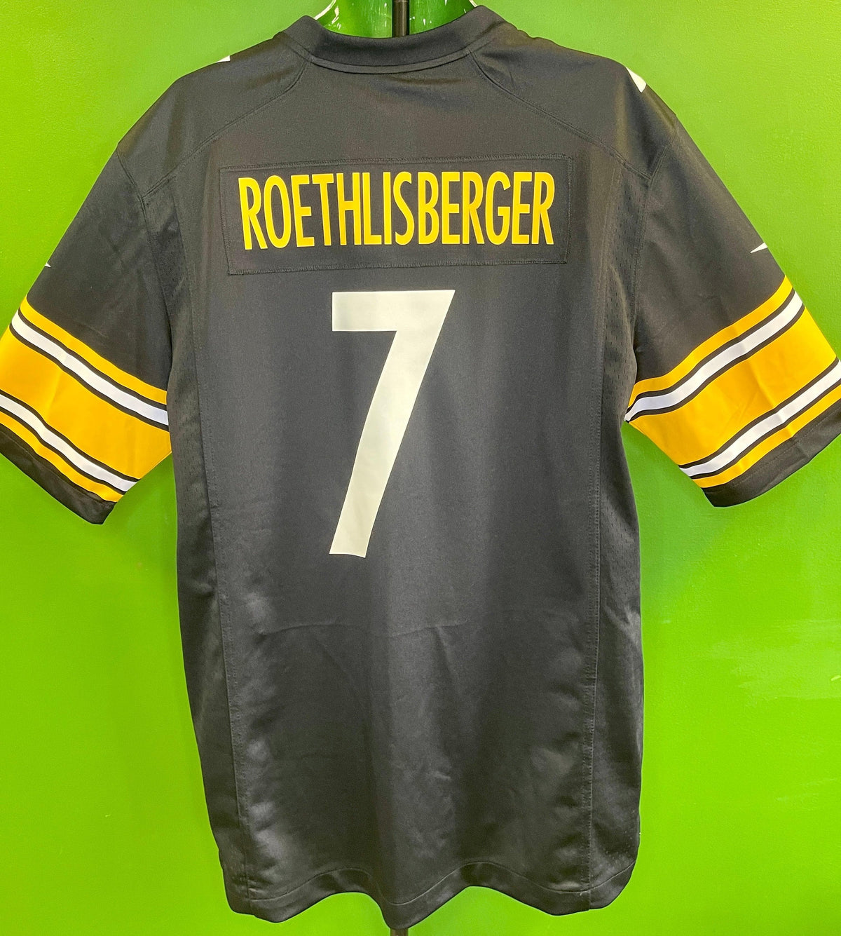 NFL Pittsburgh Steelers Ben Roethisberger #7 Game Jersey Men's Large NWT