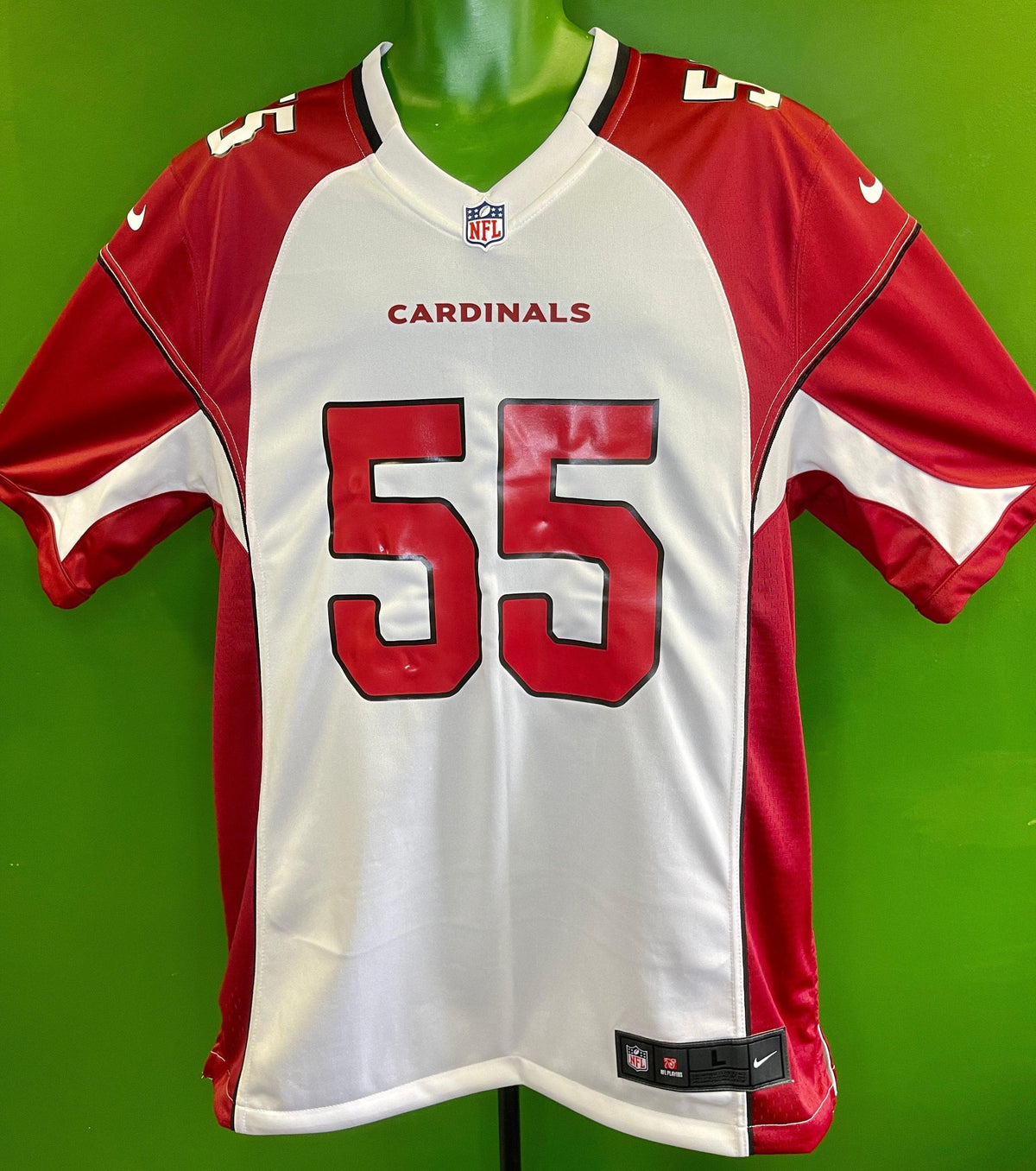 NFL Arizona Cardinals Chandler Jones #55 Game Jersey Men's Large NWT
