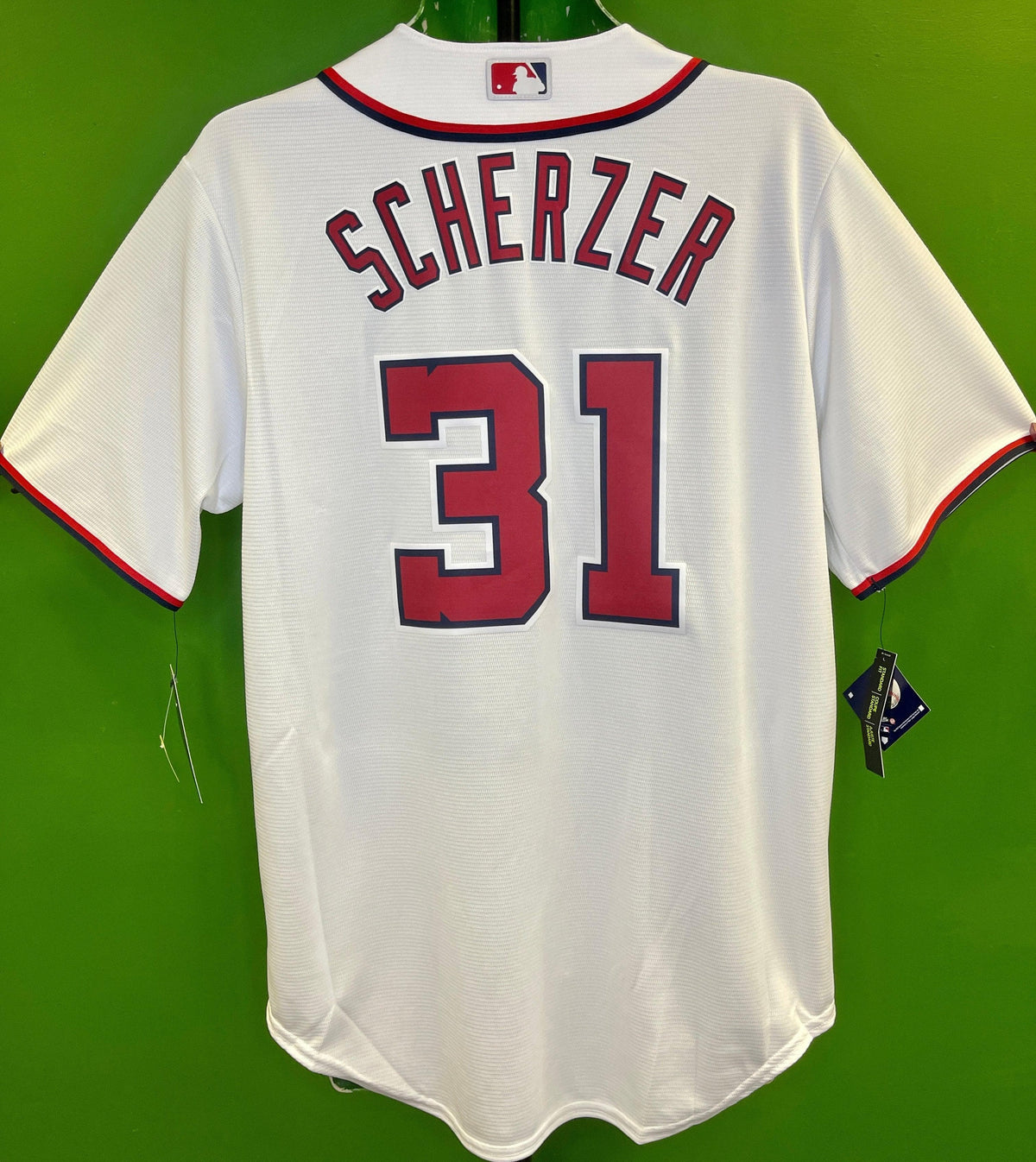 MLB Washington Nationals Max Scherzer #31 Jersey Men's Medium NWT