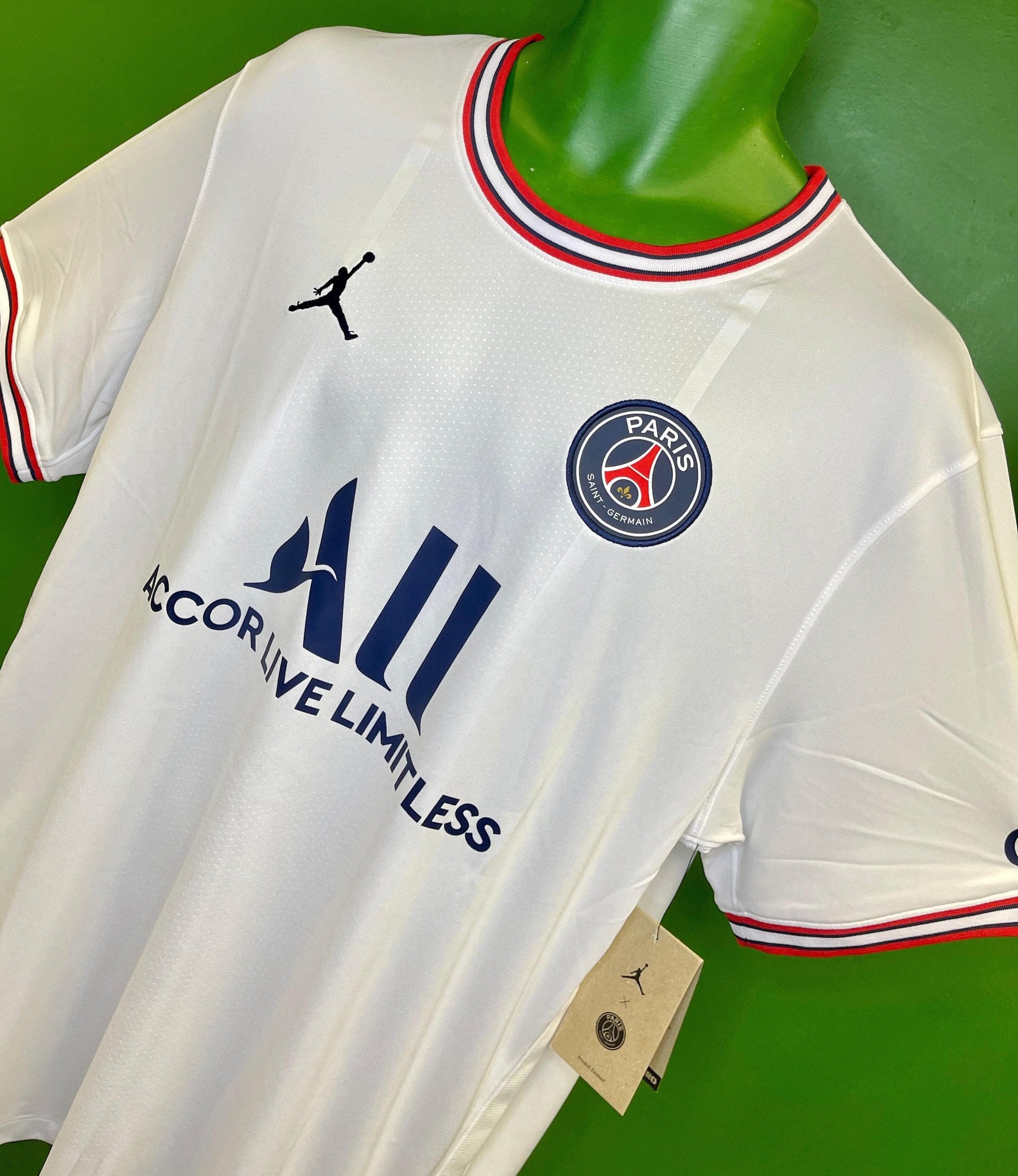 Paris Saint-Germain Mbappé Fourth Stadium Shirt 2021-22 Men's X-Large NWT