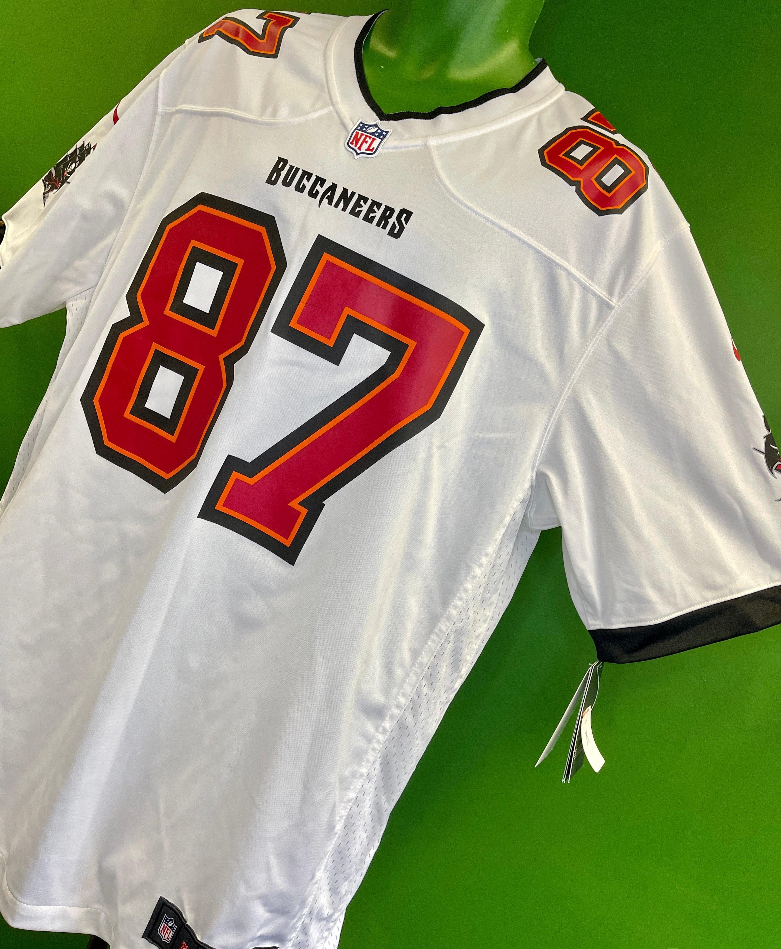 NFL Tampa Bay Buccaneers Rob Gronkowski #87 Game Jersey Men's Large NWT