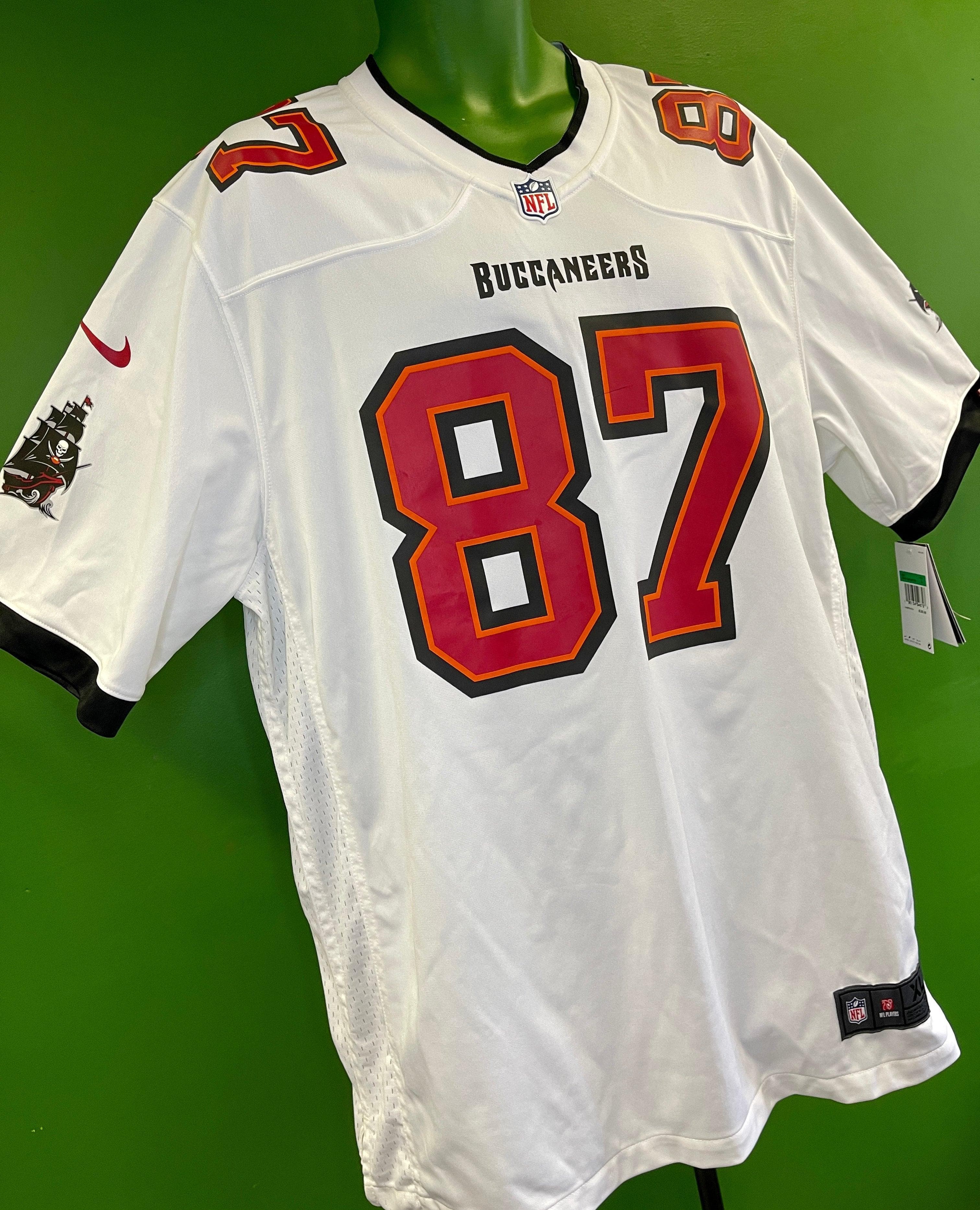 NFL Tampa Bay Buccaneers Rob Gronkowski #87 Game Jersey Men's Large NWT