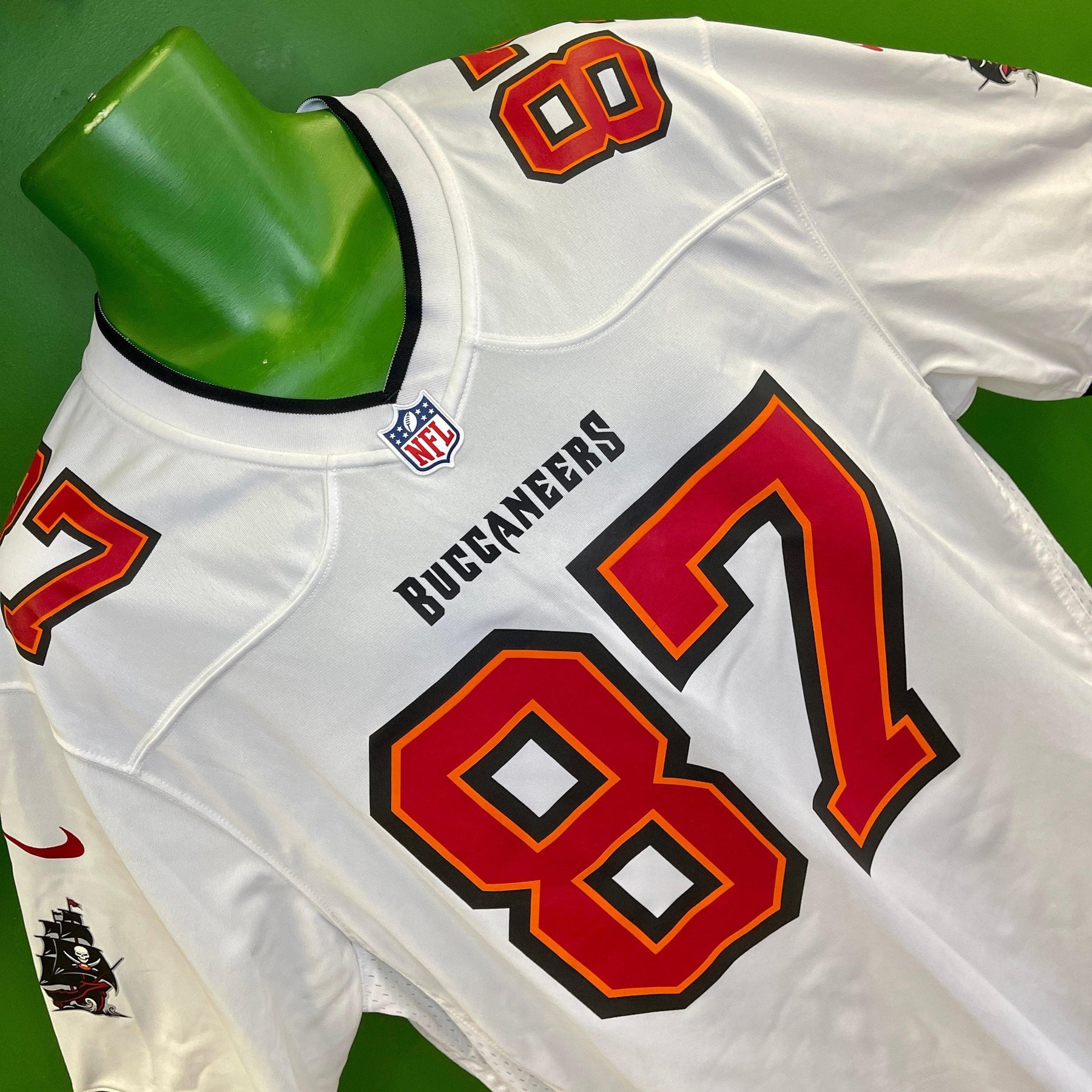 NFL Tampa Bay Buccaneers Rob Gronkowski #87 Game Jersey Men's X-Large NWT