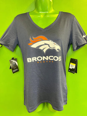 NFL Denver Broncos NFL Performance V-Neck T-Shirt Women's Small NWT