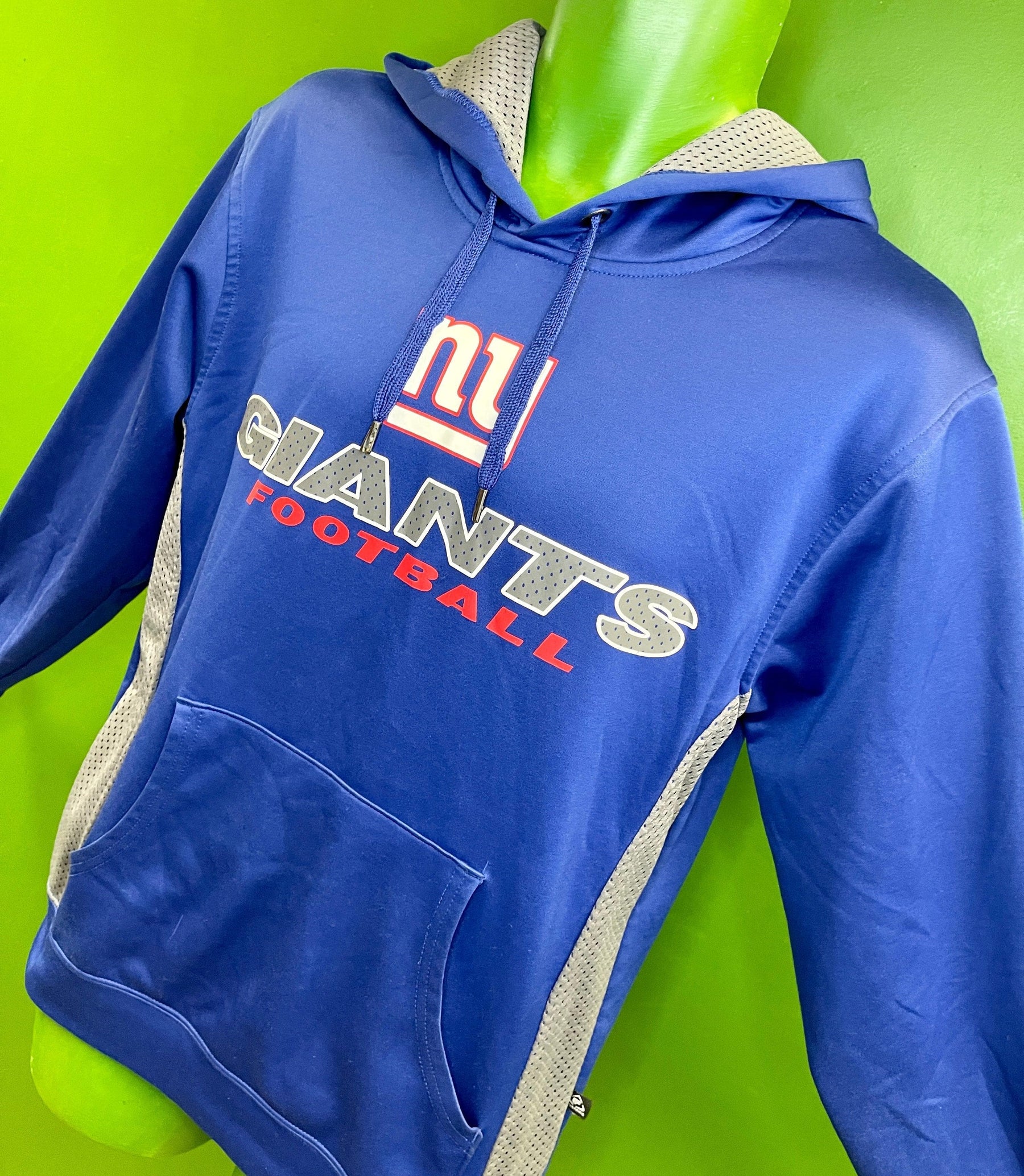 NFL New York Giants Blue Pullover Hoodie Men's Small