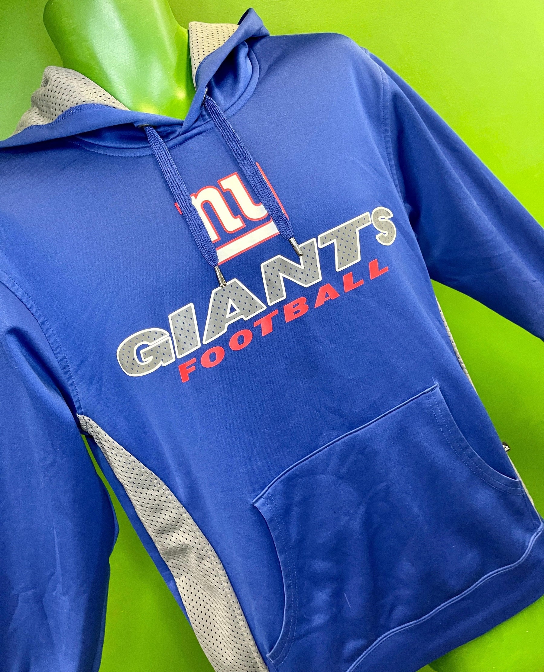 NFL New York Giants Blue Pullover Hoodie Men's Small