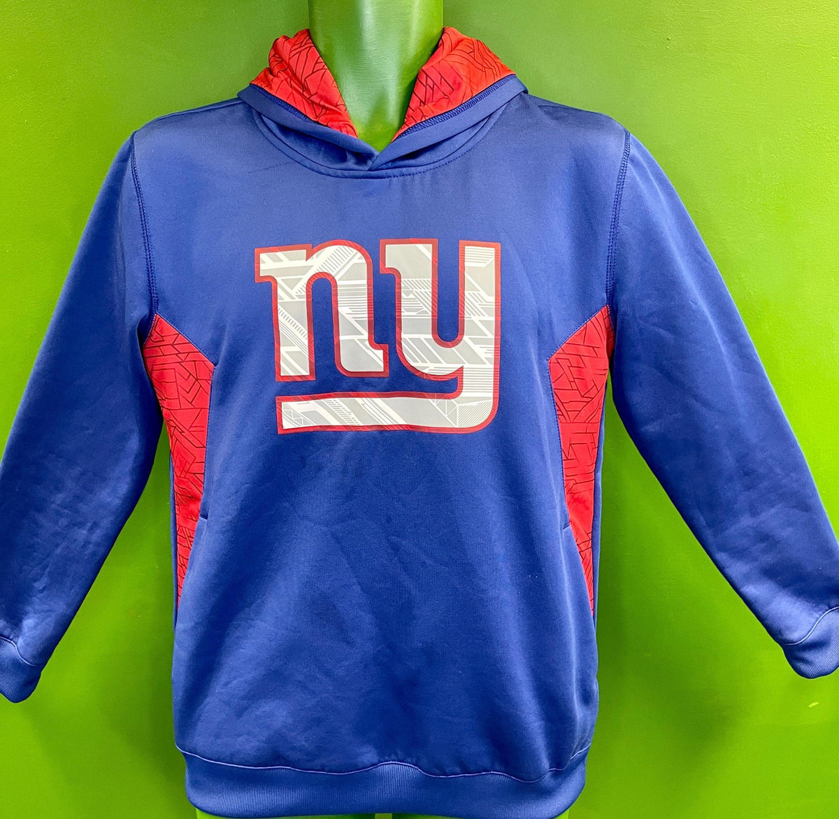 NFL New York Giants Pullover Hoodie Sweatshirt Youth Large 14-16