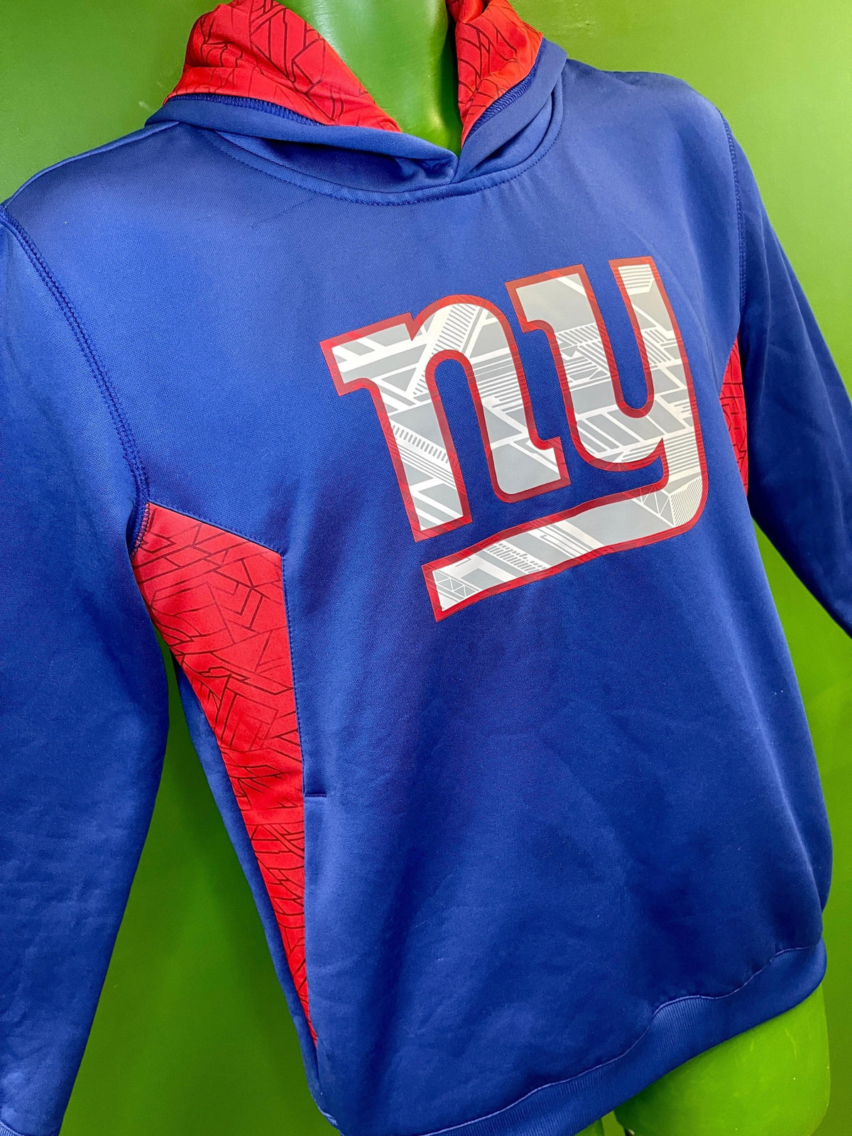 NFL New York Giants Pullover Hoodie Sweatshirt Youth Large 14-16