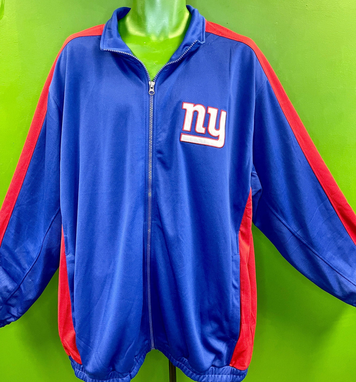 NFL New York Giants Stitched Track Jacket Men's 2X-Large