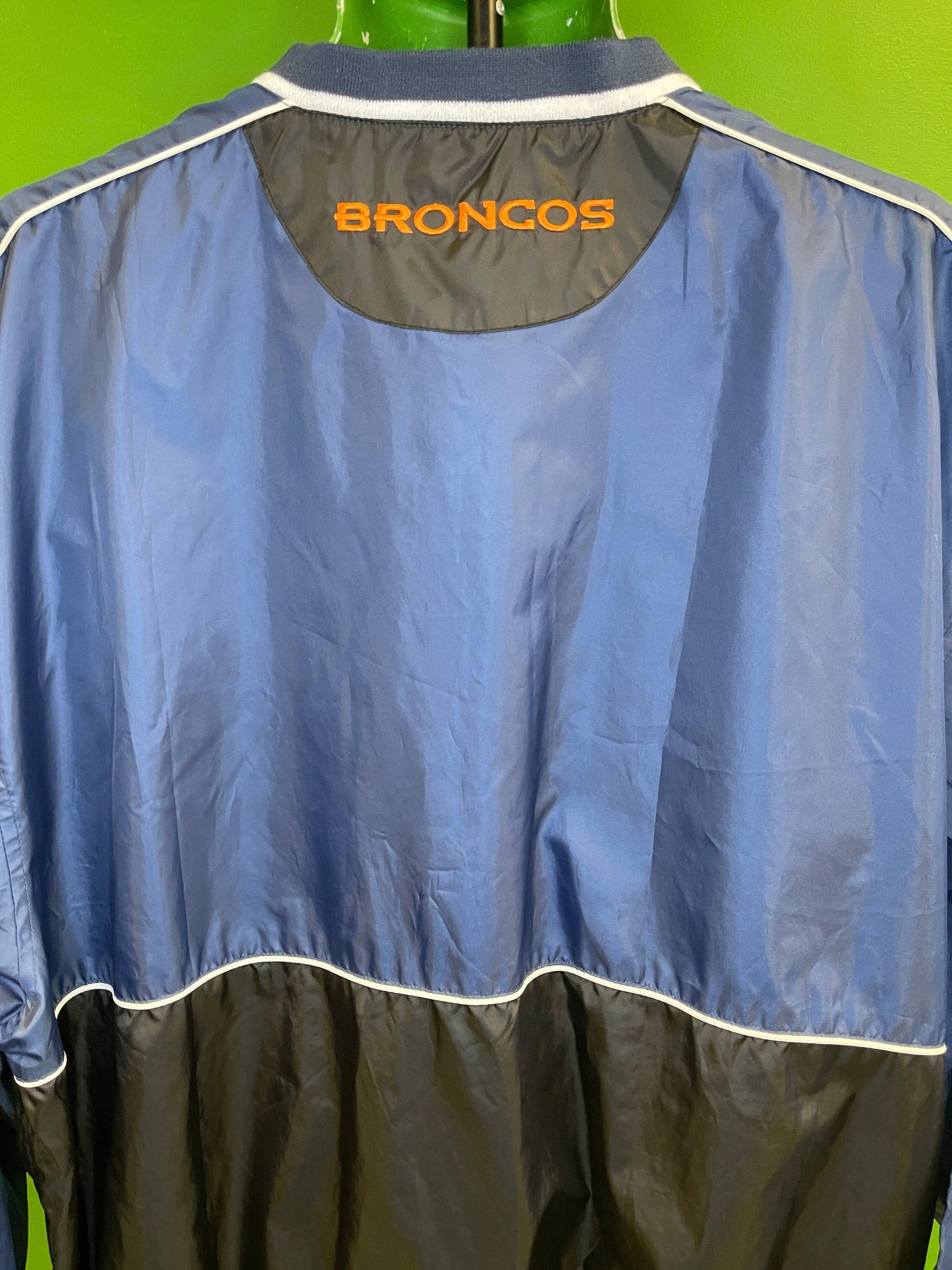 NFL Denver Broncos Colour Blocked Stadium Pullover Men's Large