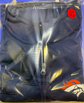 NFL Denver Broncos Track Jacket Full Zip Men's Small
