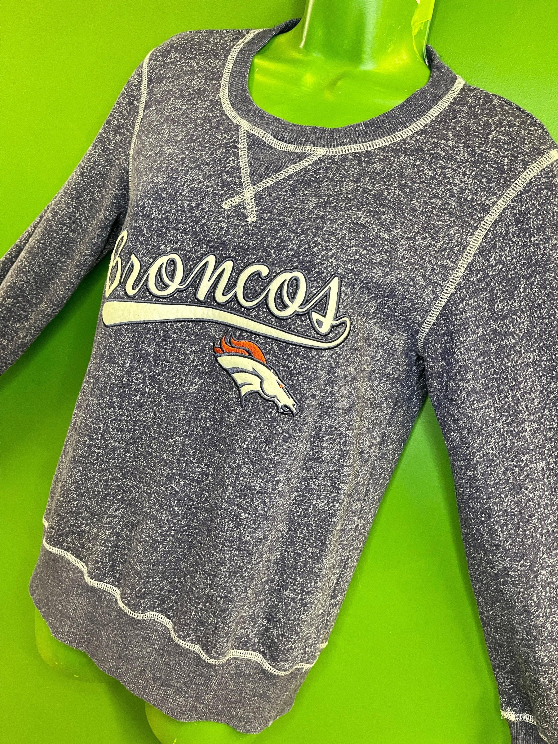 NFL Denver Broncos OTS Sweatshirt Stitched Women's Small
