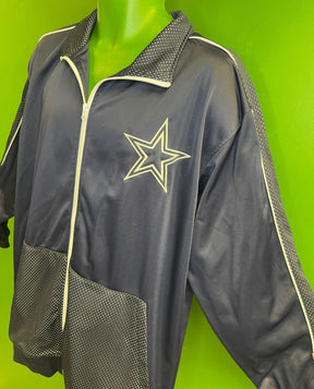 NFL Dallas Cowboys Authentic Track Jacket Full Zip Men's X-Large Tall