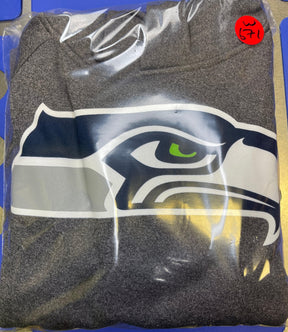 NFL Seattle Seahawks Grey Pullover Hoodie Youth Small 8