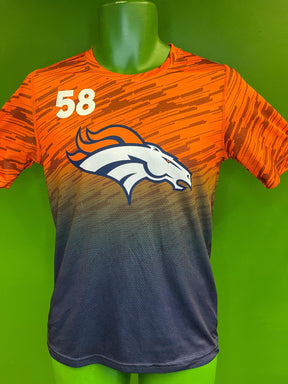 NFL Denver Broncos Von Miller #58 Wicking-Style T-Shirt Youth Large 14-16